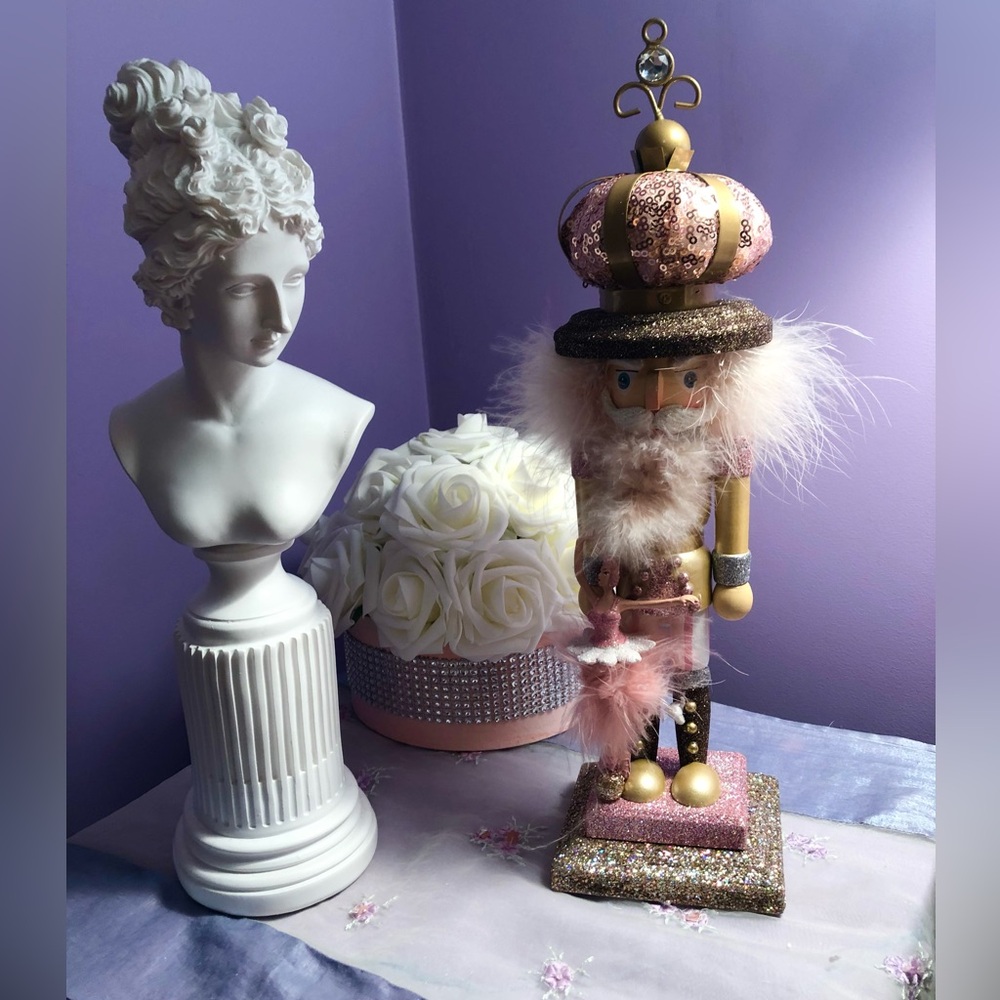 Polyresin Artemis Bust Column Statue